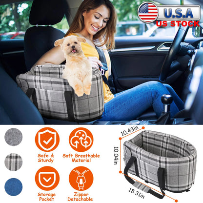 Console Pet Car Seat