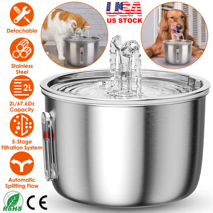 2L/67.6Oz Automatic Electric Pet